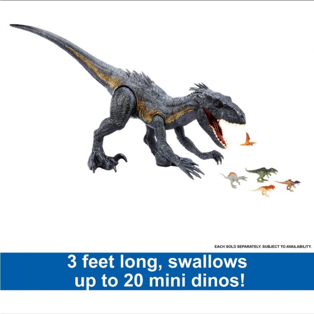 NEW Jurassic World Dino Trackers Super Colossal Indoraptor Fallen Kingdom - Picture 3 of 6